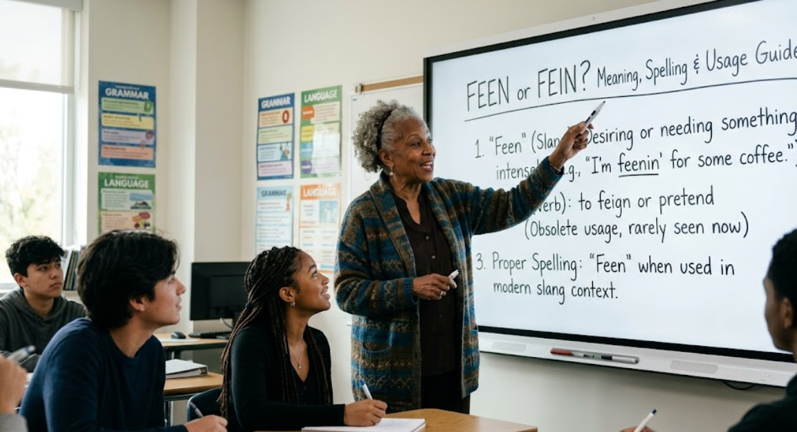 Feen or Fein? Meaning, Spelling & Usage Guide