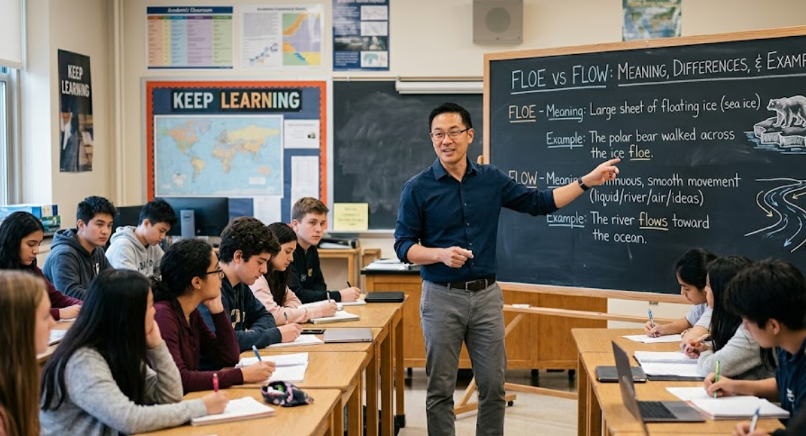 Floe vs Flow Meaning, Differences, and Examples