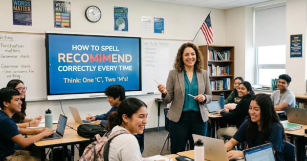 How to Spell Recommend Correctly Every Time