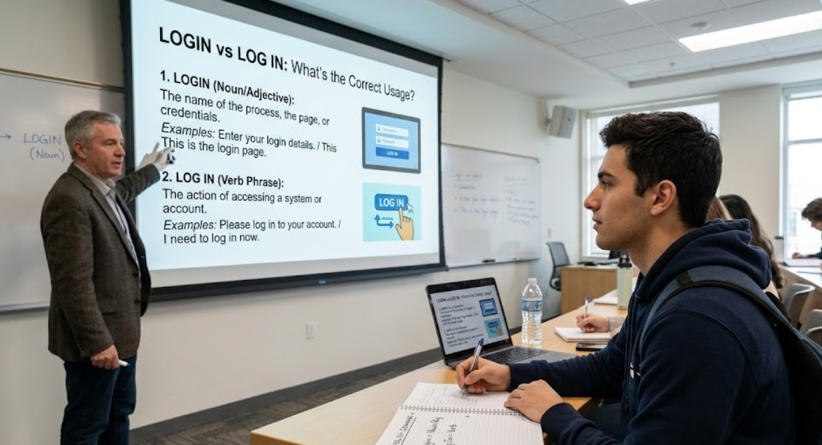 Login vs Log In: What’s the Correct Usage?
