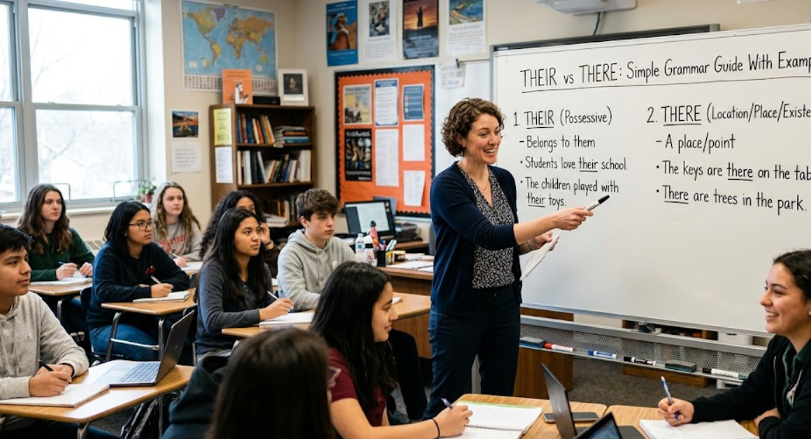 Their vs There Simple Grammar Guide With Examples