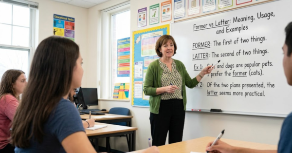 Former vs Latter: Meaning, Usage, and Examples