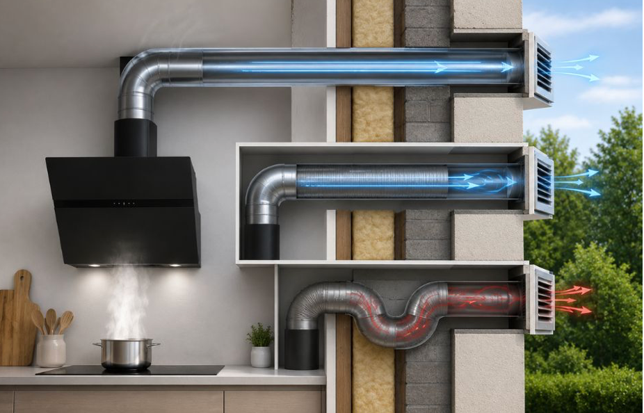Why Duct Diameter, Length and Bends Matter