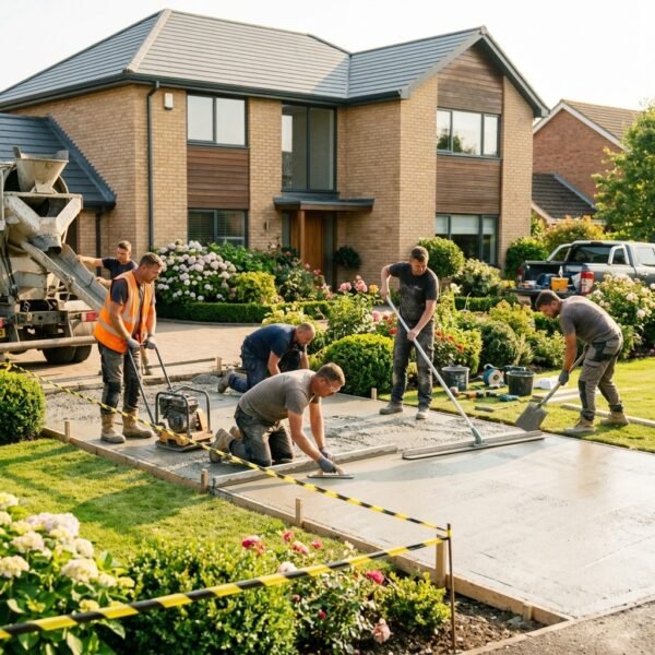 Concrete Driveway Installation: Built to Last, Built to Impress