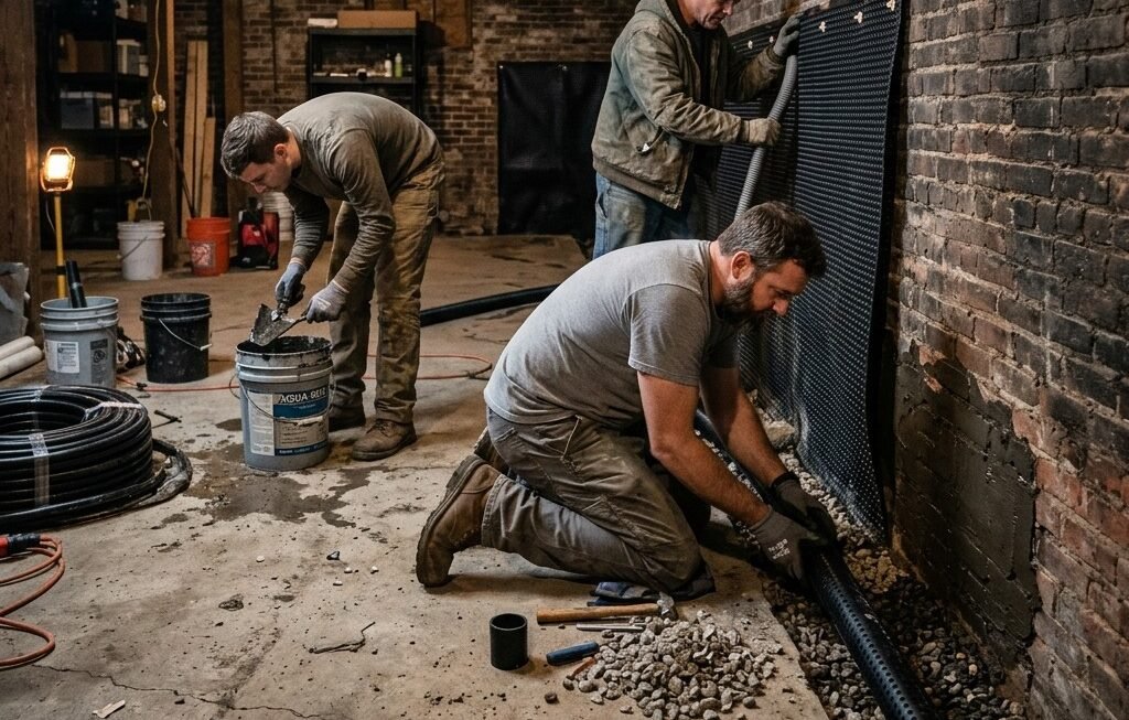 Basement Waterproofing