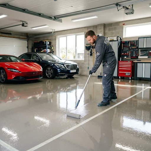 Polyaspartic Garage Floor Coating