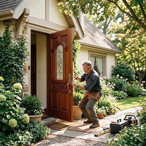 Wood Front Door