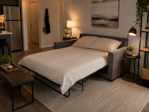 Small Sofa Beds Have to Earn Their Footprint