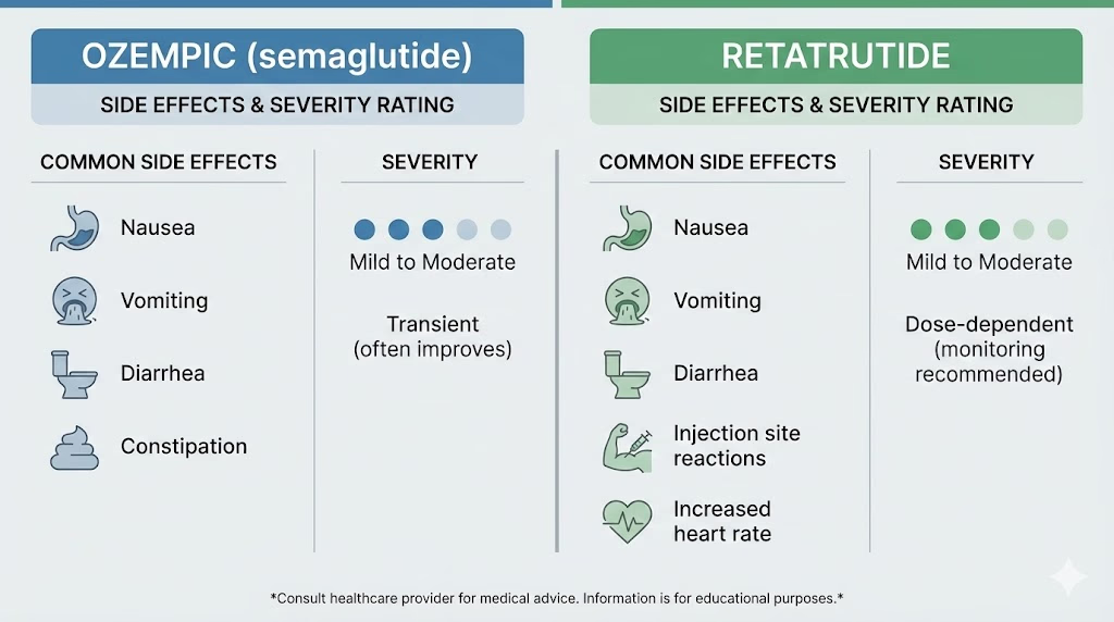 retatrutide vs ozempic