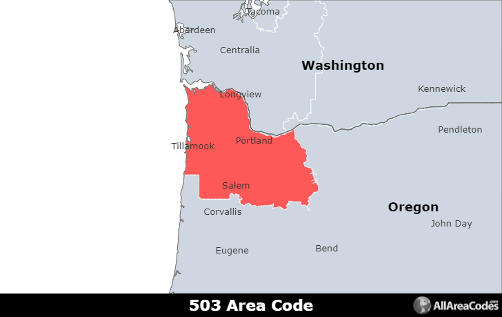 503 area code
